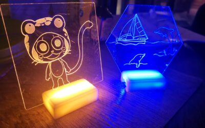 Projektvorstellung: CNC- Laserschneiden und Gravieren mit G-Codes