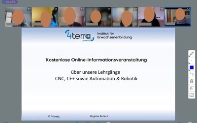 Kostenloses Webinar: Vorstellung unserer Lehrgänge (ca. 30-45min)