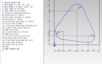 CNC Programmierung Fräsen nach Heidenhain Dialog